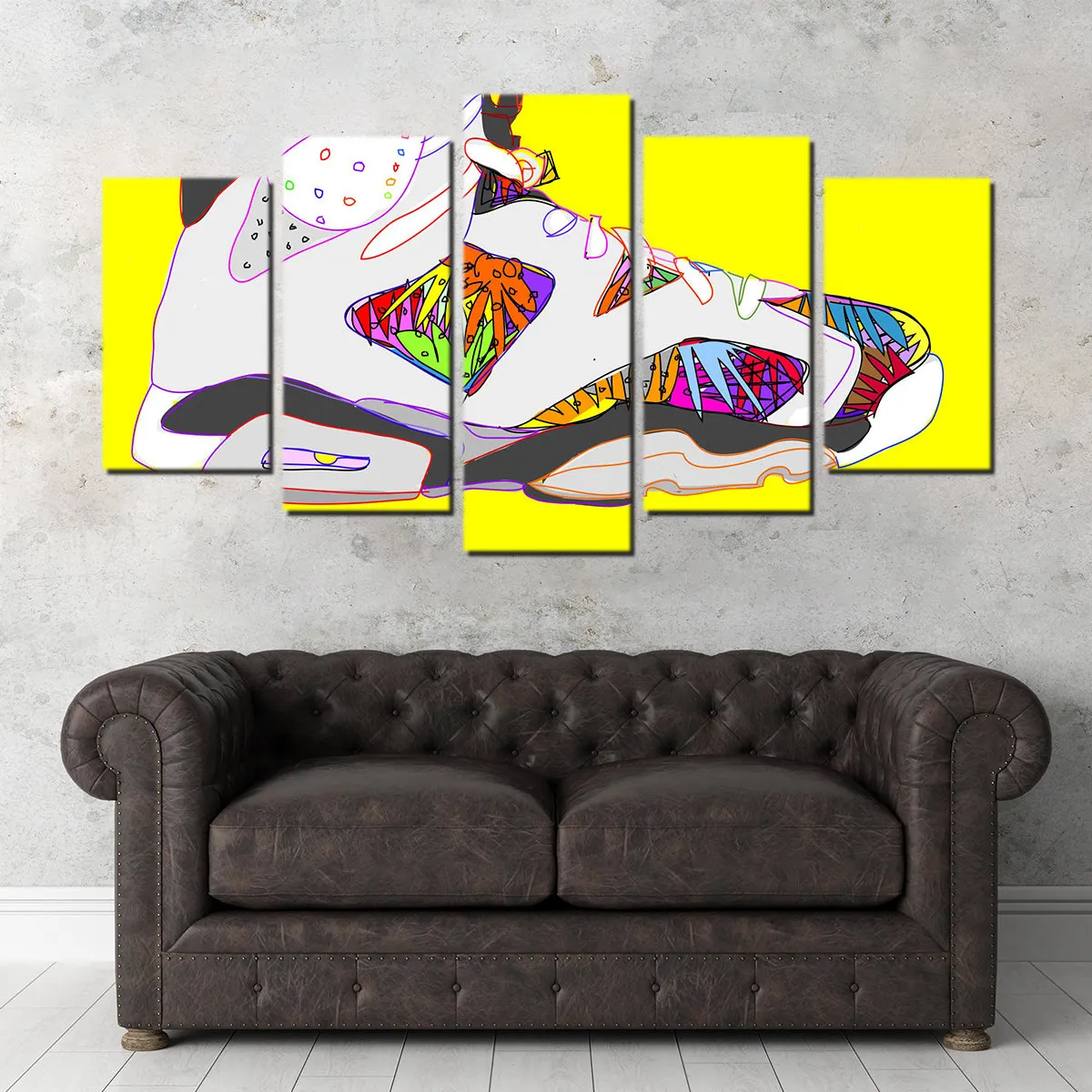 Air Jordan Shoes Wall Art