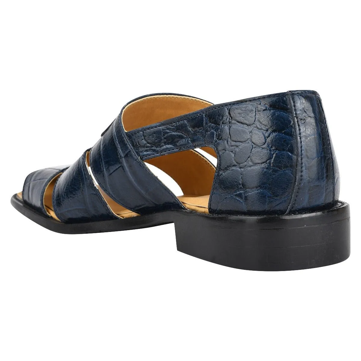 Austin Mens Leather Fisherman Sandals