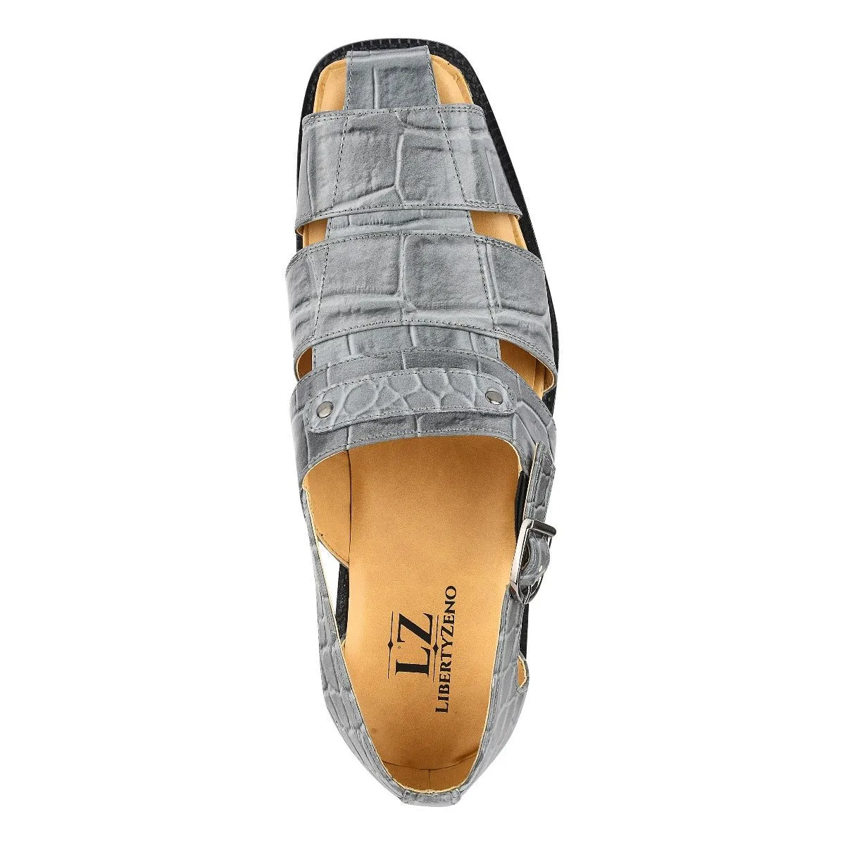 Austin Mens Leather Fisherman Sandals
