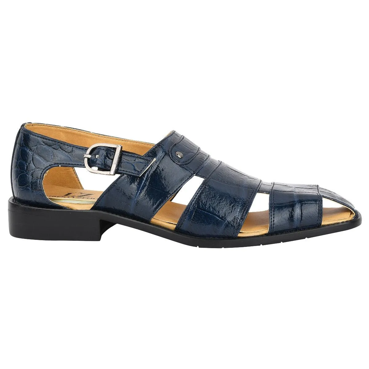 Austin Mens Leather Fisherman Sandals