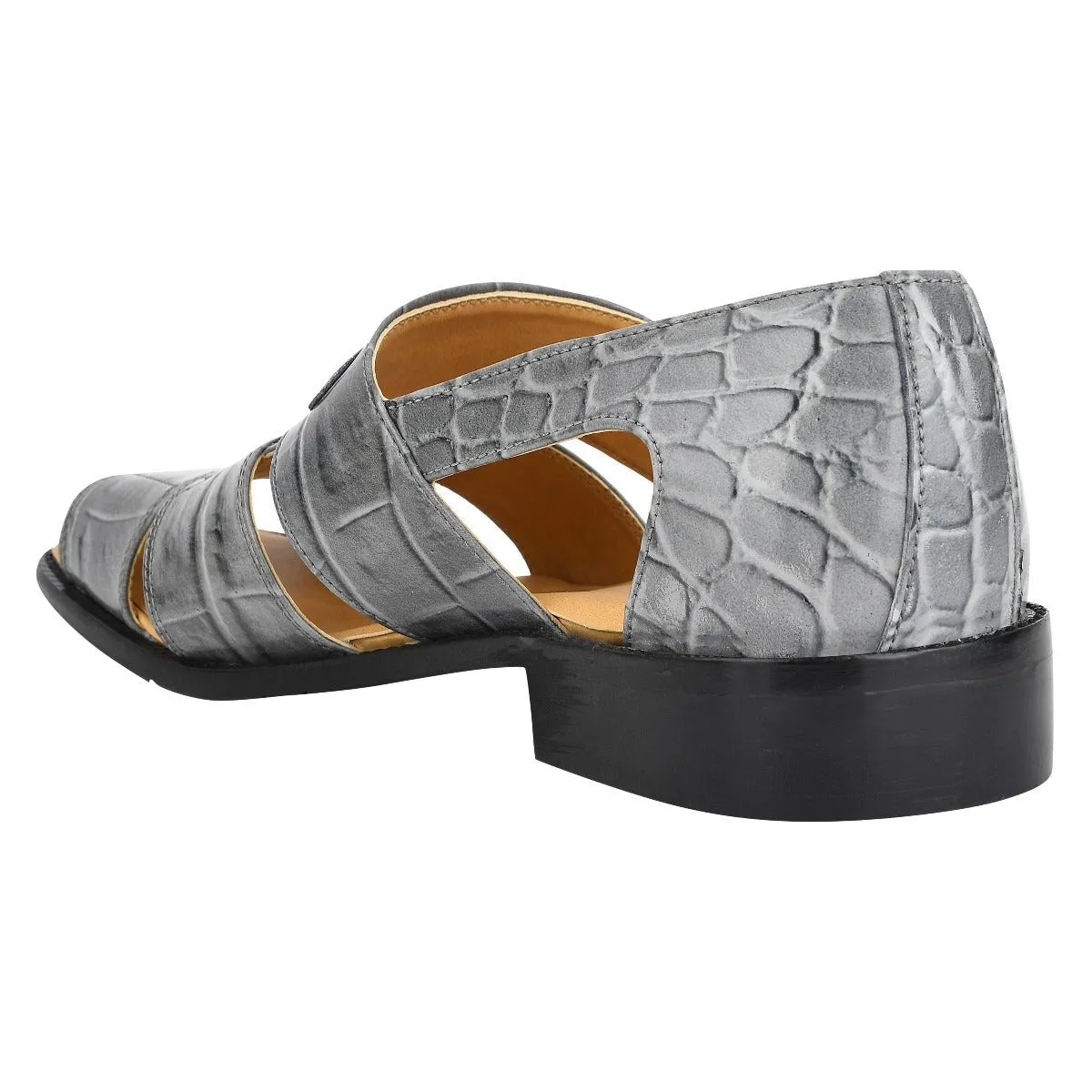 Austin Mens Leather Fisherman Sandals