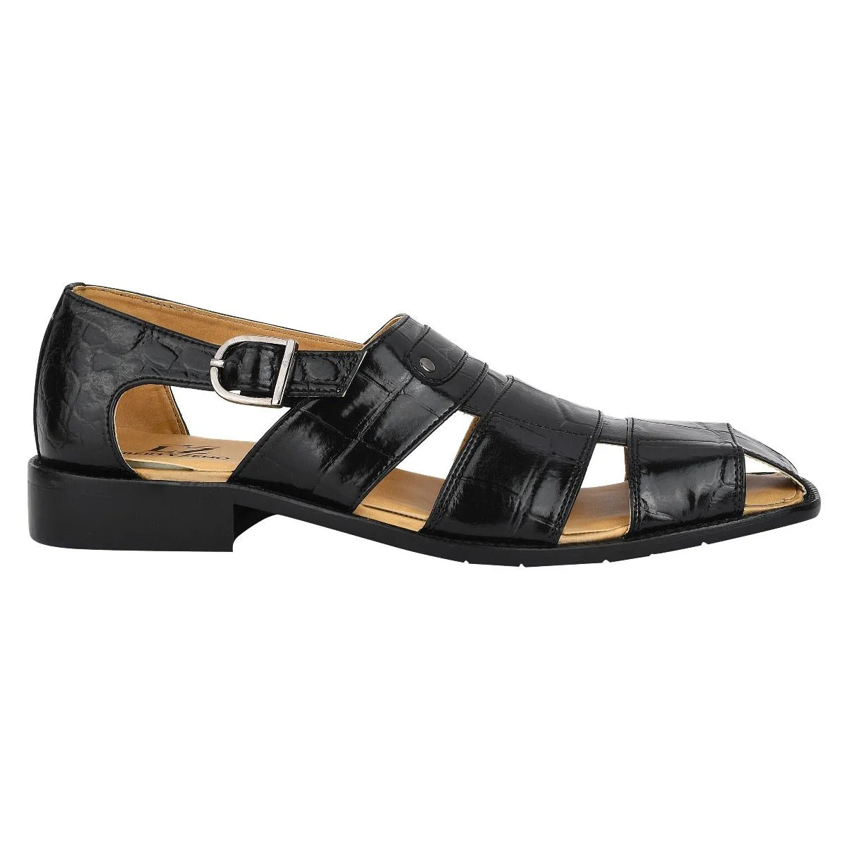 Austin Mens Leather Fisherman Sandals