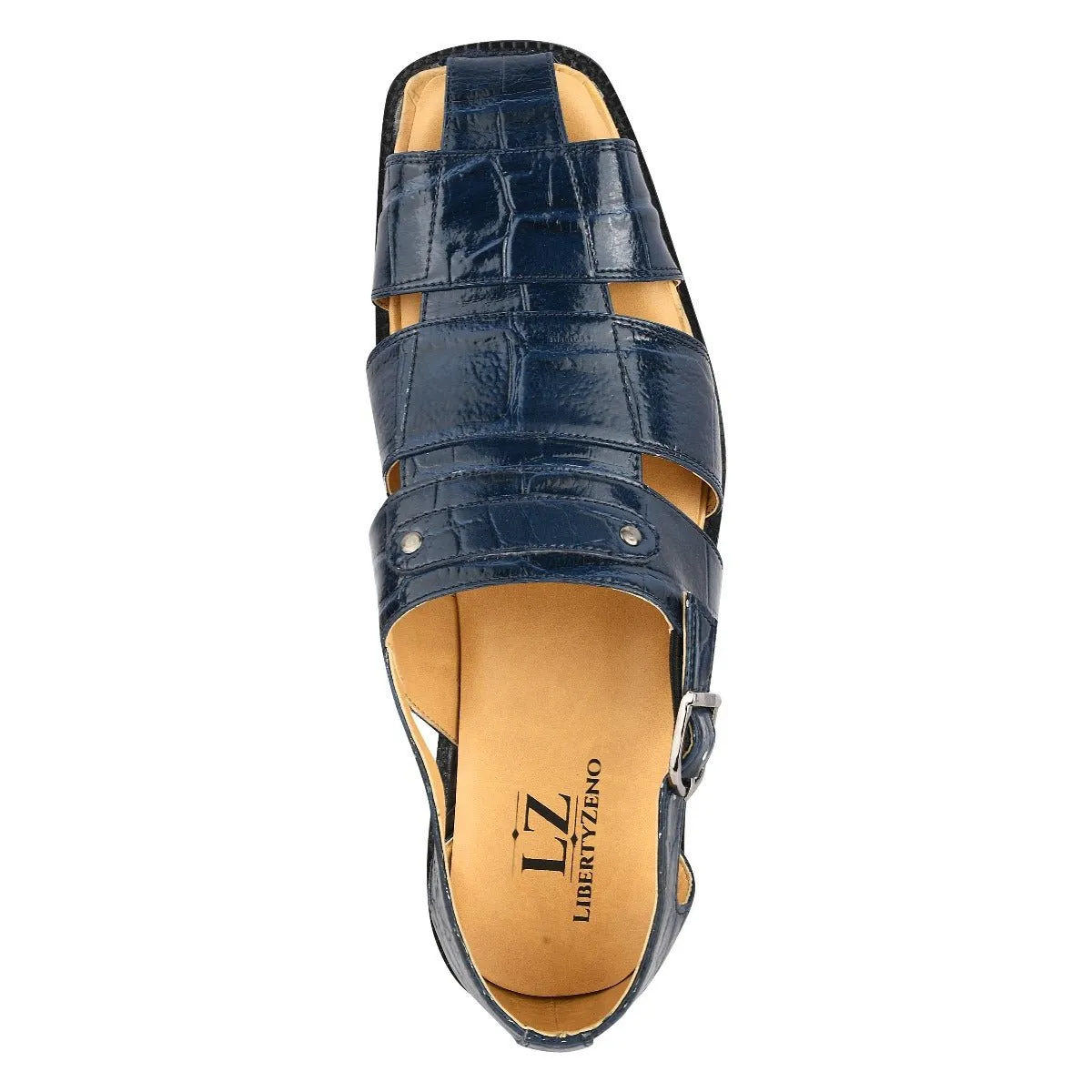 Austin Mens Leather Fisherman Sandals