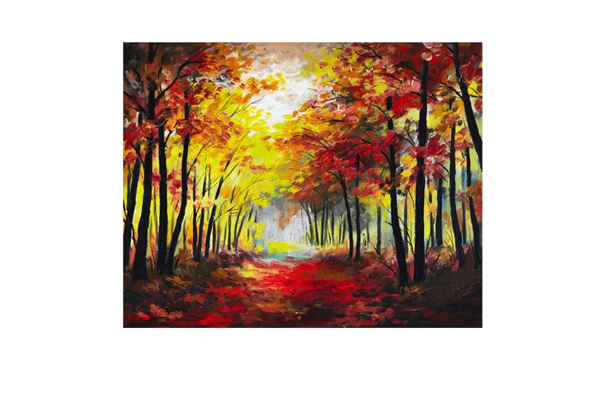 Autumn Forest | Landscape Wall Art