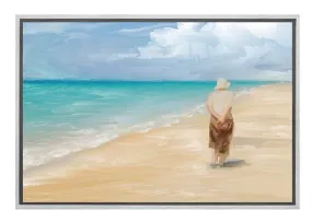 Beach Combing | Canvas Wall Art Print