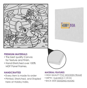 Bee DIY Canvas Base for Painting