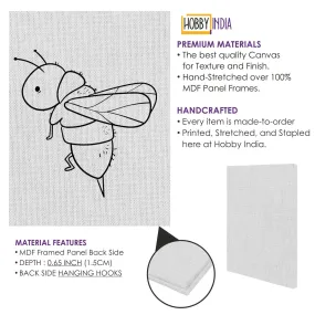 Bee DIY Canvas Base for Painting