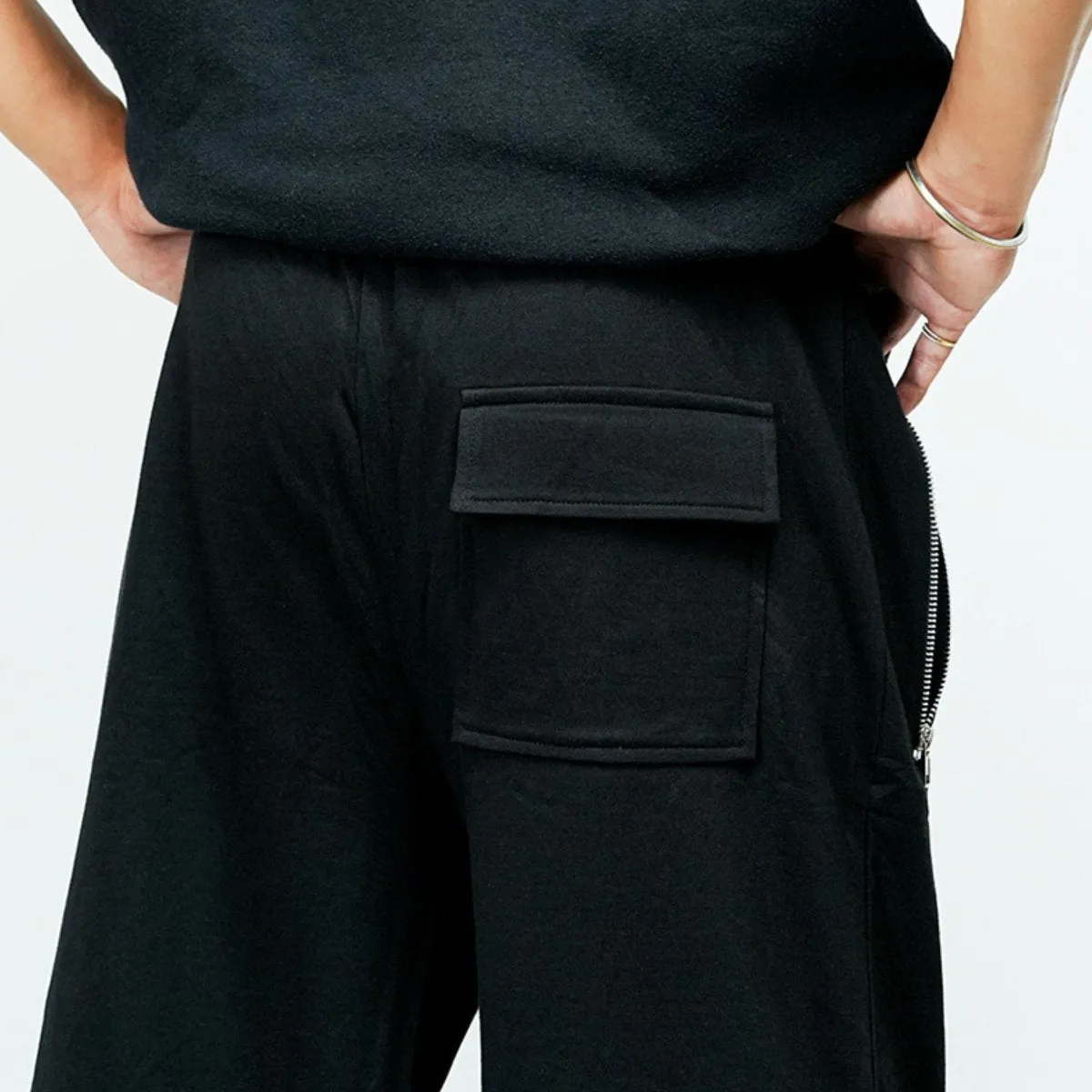 Black Basketball Shorts - Premium Cotton