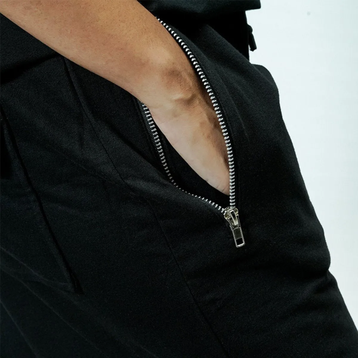 Black Basketball Shorts - Premium Cotton