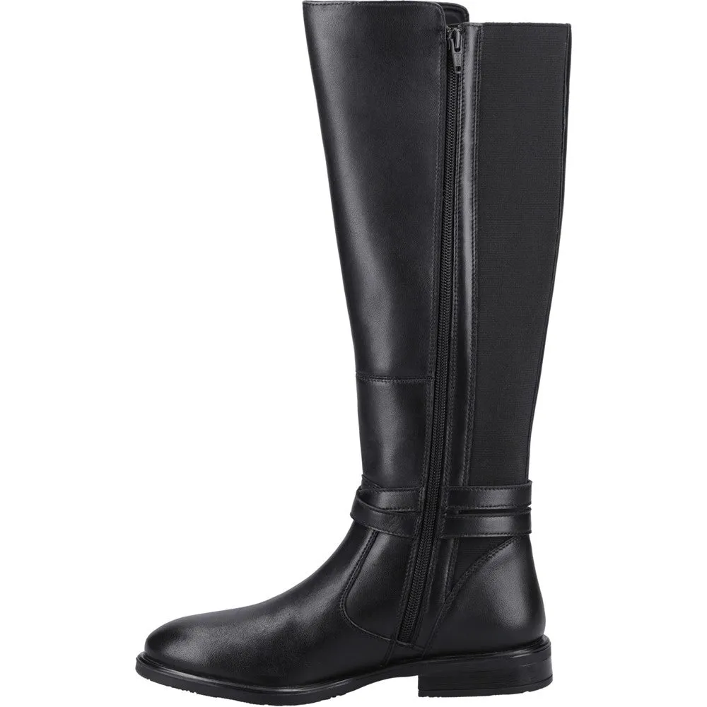 Black Victoria Long Boots