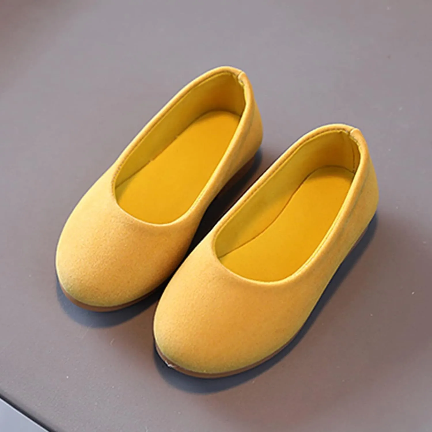 Booties Girls Summer And Autumn Fashion Girls Casual Shoes Solid Color Simple Leather Boots for Little Girls