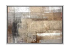 Brown Abstract | Canvas Wall Art Print
