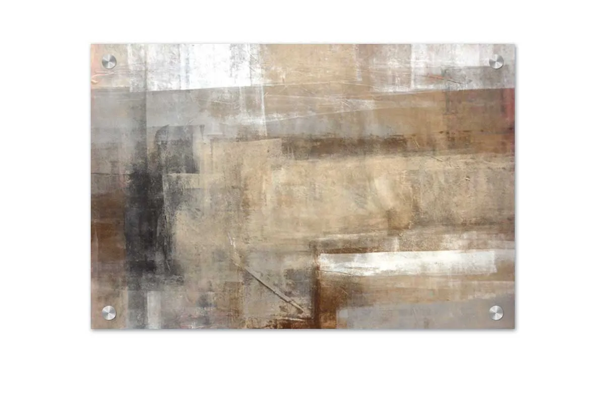 Brown Abstract | Canvas Wall Art Print