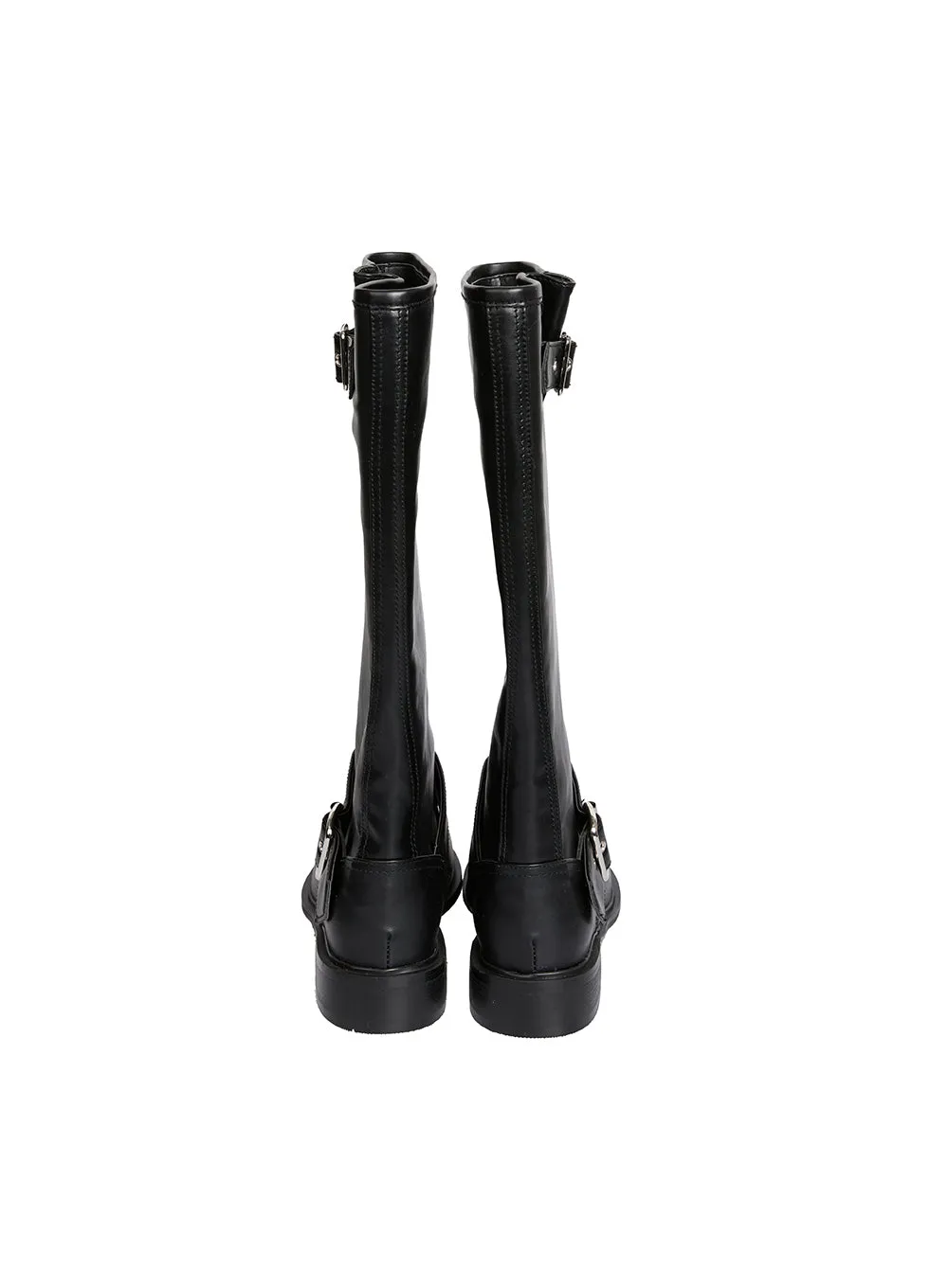Buckled Knee-High Boots IF510