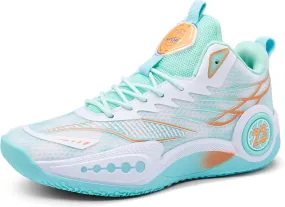 CJSPORX Women Men Basketball Shoes Non Slip Breathable Outdoor Fashion Unisex Sneakers