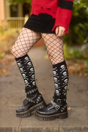 Crossbones Knee High