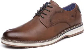DECARSDZ Mens Dress Shoes Casual Oxford Shoes Business Formal Shoes Use for Business Social Gatherings Wedding Travel