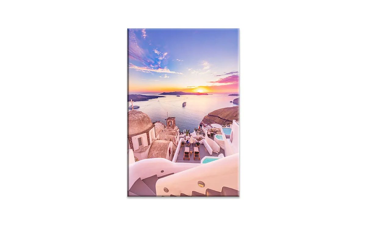 Greek Sunset 2 | Greece Wall Art Print