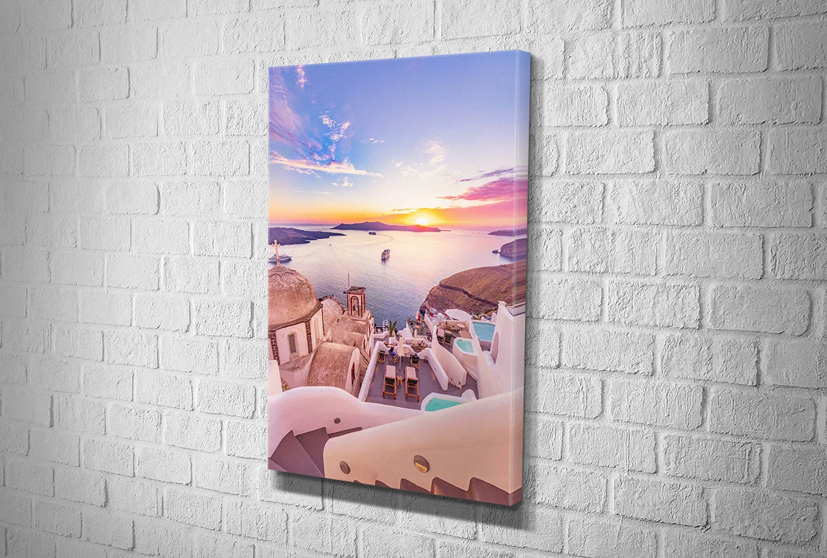 Greek Sunset 2 | Greece Wall Art Print