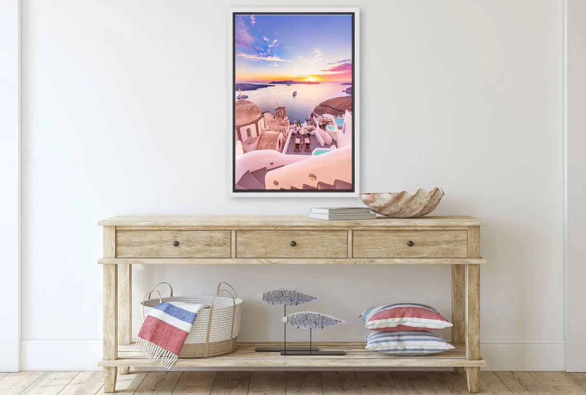 Greek Sunset 2 | Greece Wall Art Print