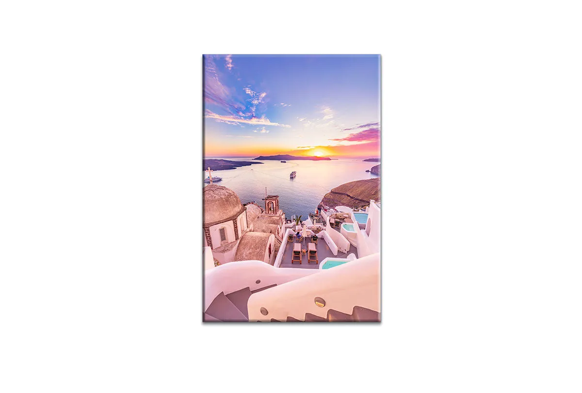 Greek Sunset 2 | Greece Wall Art Print