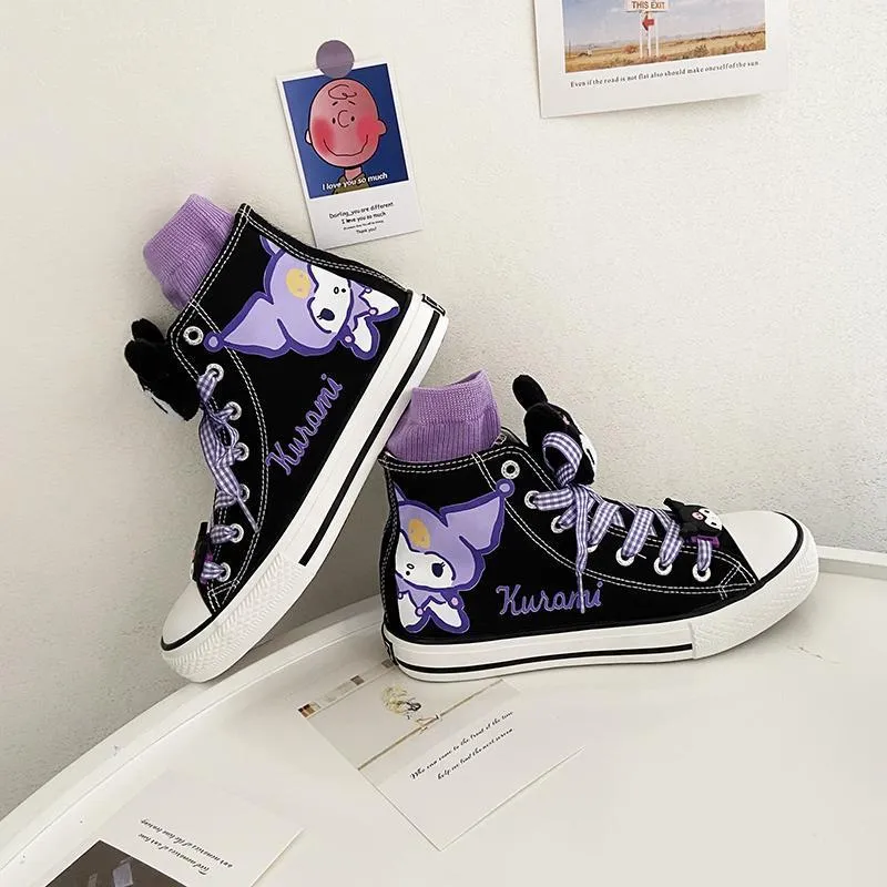 Kuromi Canvas Shoes