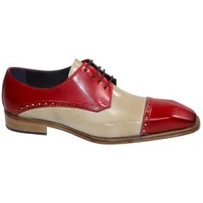 Lombardi - Red/Beige by Duca