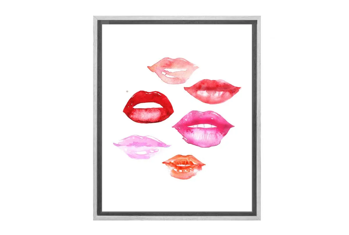 Luscious Lips | Canvas Art Print