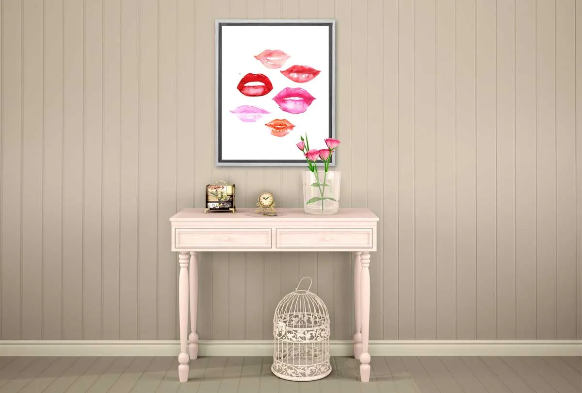 Luscious Lips | Canvas Art Print