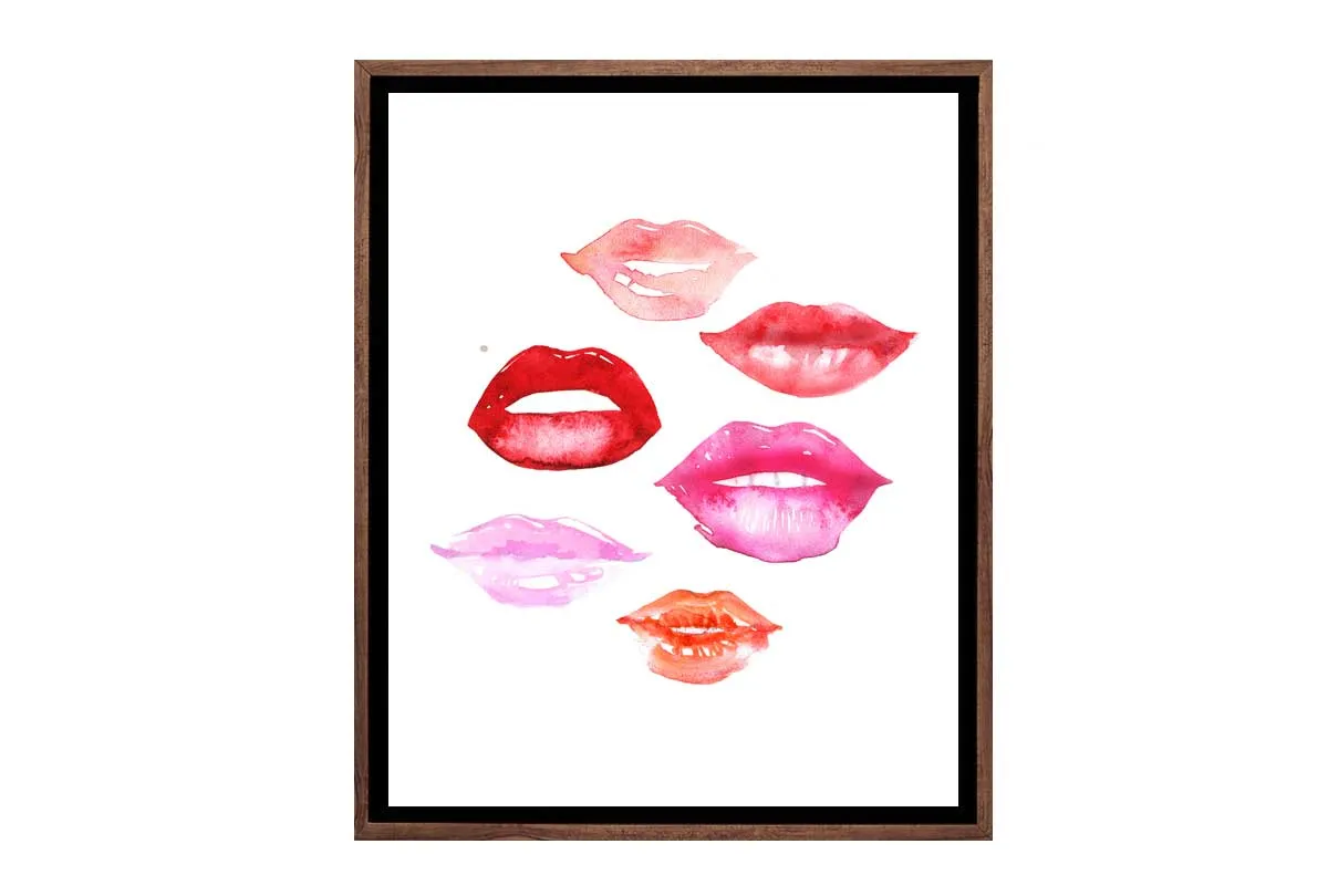 Luscious Lips | Canvas Art Print