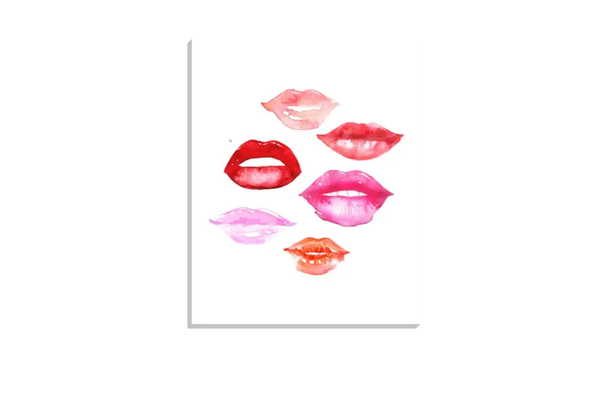 Luscious Lips | Canvas Art Print