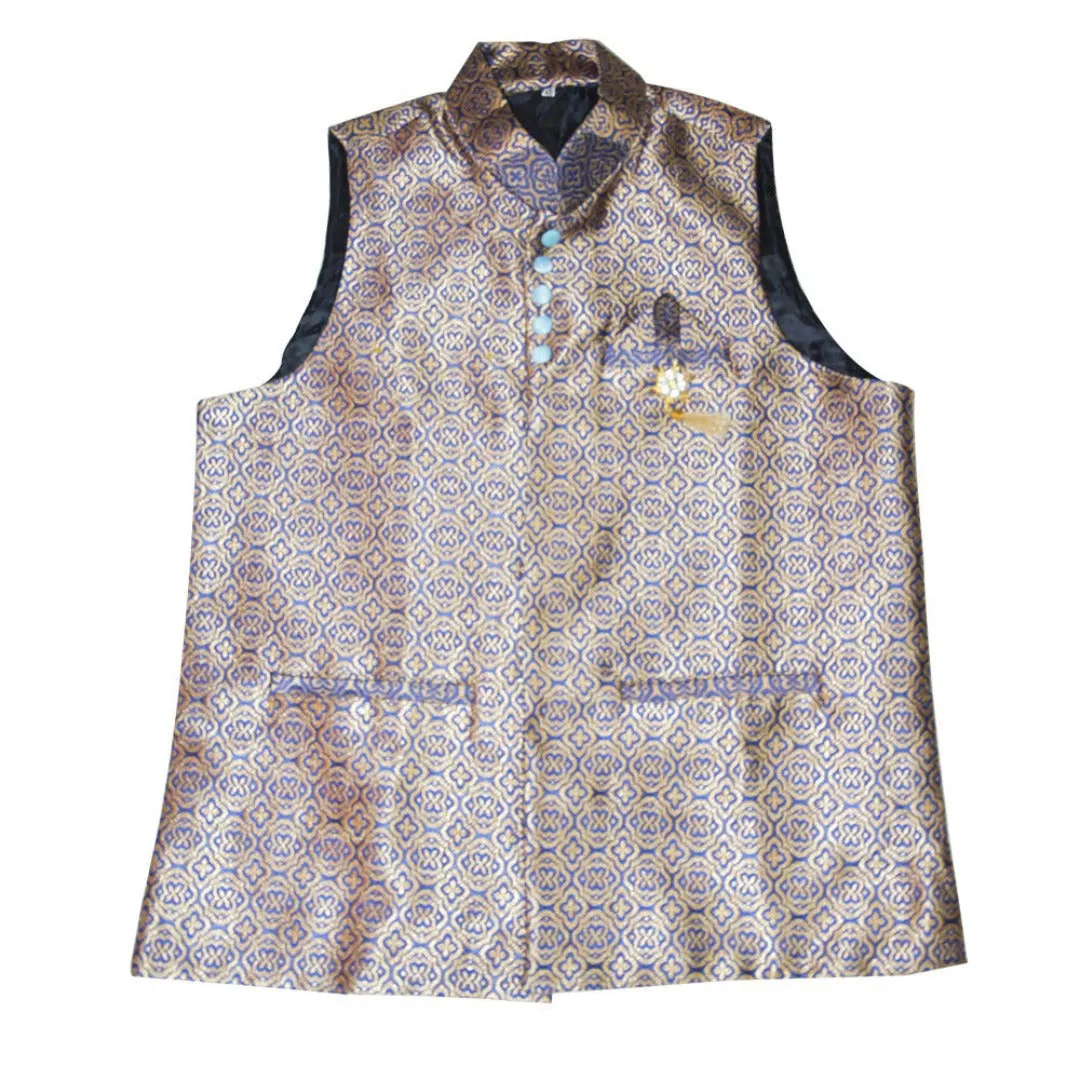Men's  Waistcoat - Blue