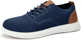 Men's Wide Toe Box Sneaker Casual Business Shoes | Breathable, Slip-Resistant, and Long-Lasting | Perfect for Office or Casual Wear | All-Day Comfort