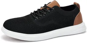 Men's Wide Toe Box Sneaker Casual Business Shoes | Breathable, Slip-Resistant, and Long-Lasting | Perfect for Office or Casual Wear | All-Day Comfort