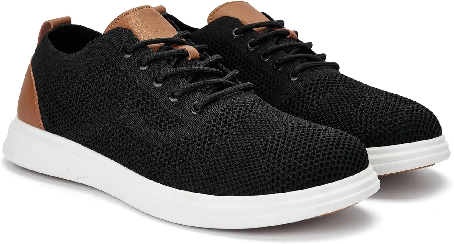 Men's Wide Toe Box Sneaker Casual Business Shoes | Breathable, Slip-Resistant, and Long-Lasting | Perfect for Office or Casual Wear | All-Day Comfort