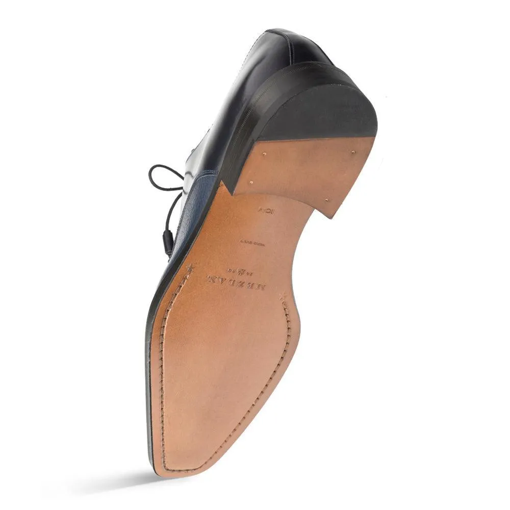 Mezlan Soka Blue Cap Toe Shoes