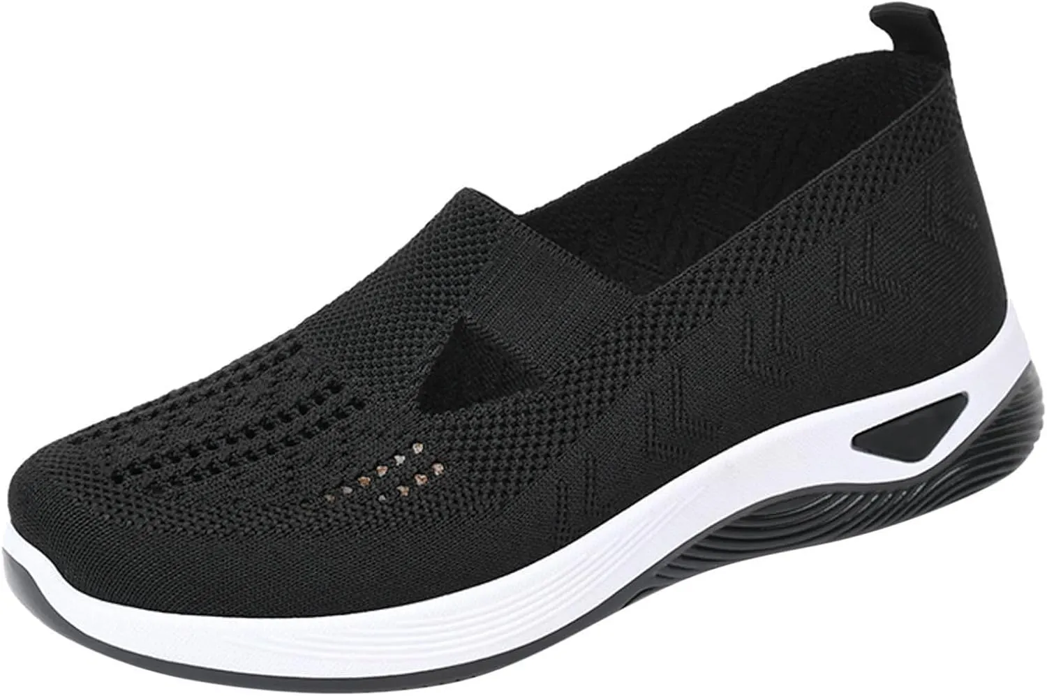 Orthopedic Casual Shoes for Plantar Fasciitis Relief Womens Slip On Walking Sneakers with Arch Support Comfortable Loafers Diabetic Feet