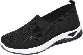 Orthopedic Casual Shoes for Plantar Fasciitis Relief Womens Slip On Walking Sneakers with Arch Support Comfortable Loafers Diabetic Feet
