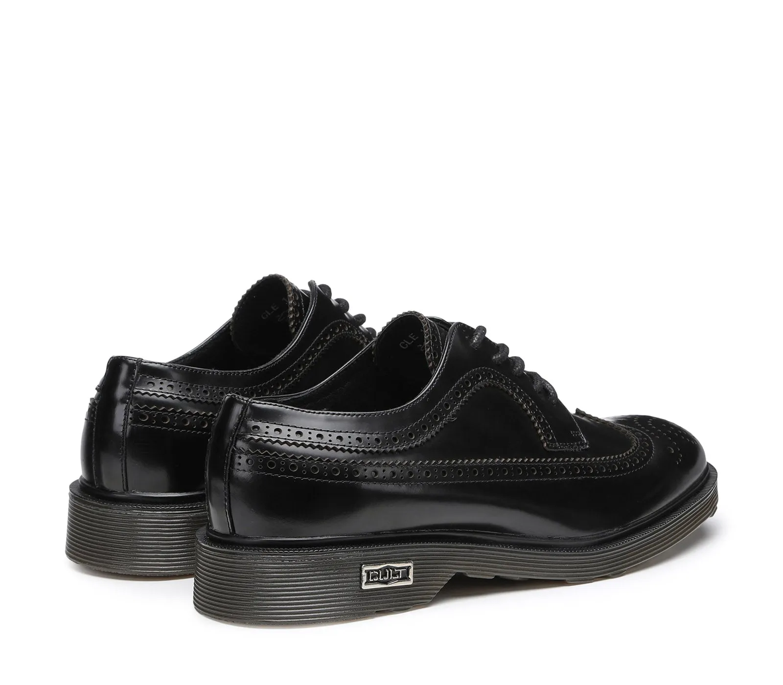 OZZY 414 LOW M BRUSHED LEATHER BLACK