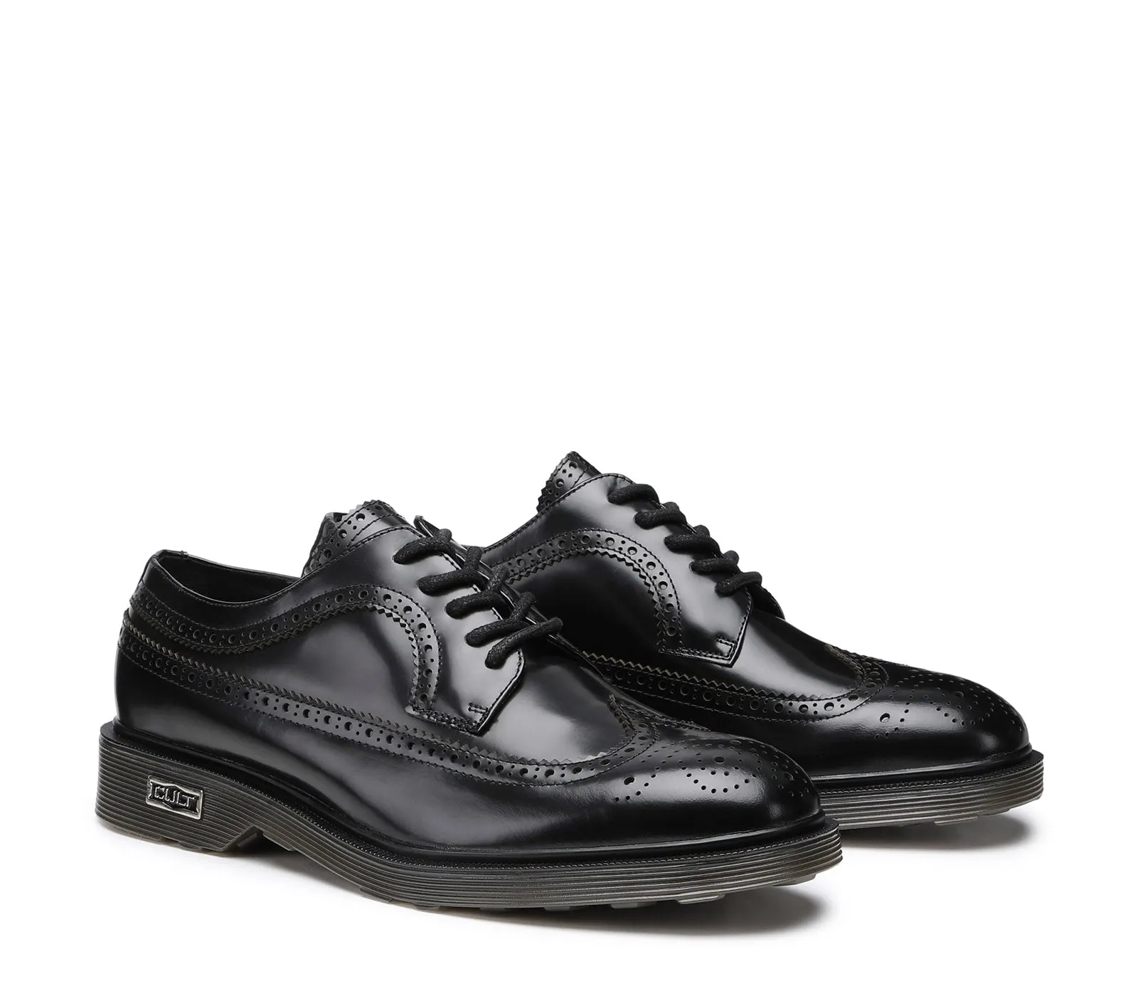 OZZY 414 LOW M BRUSHED LEATHER BLACK