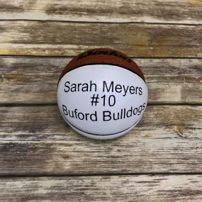 Personalized Mini Basketball