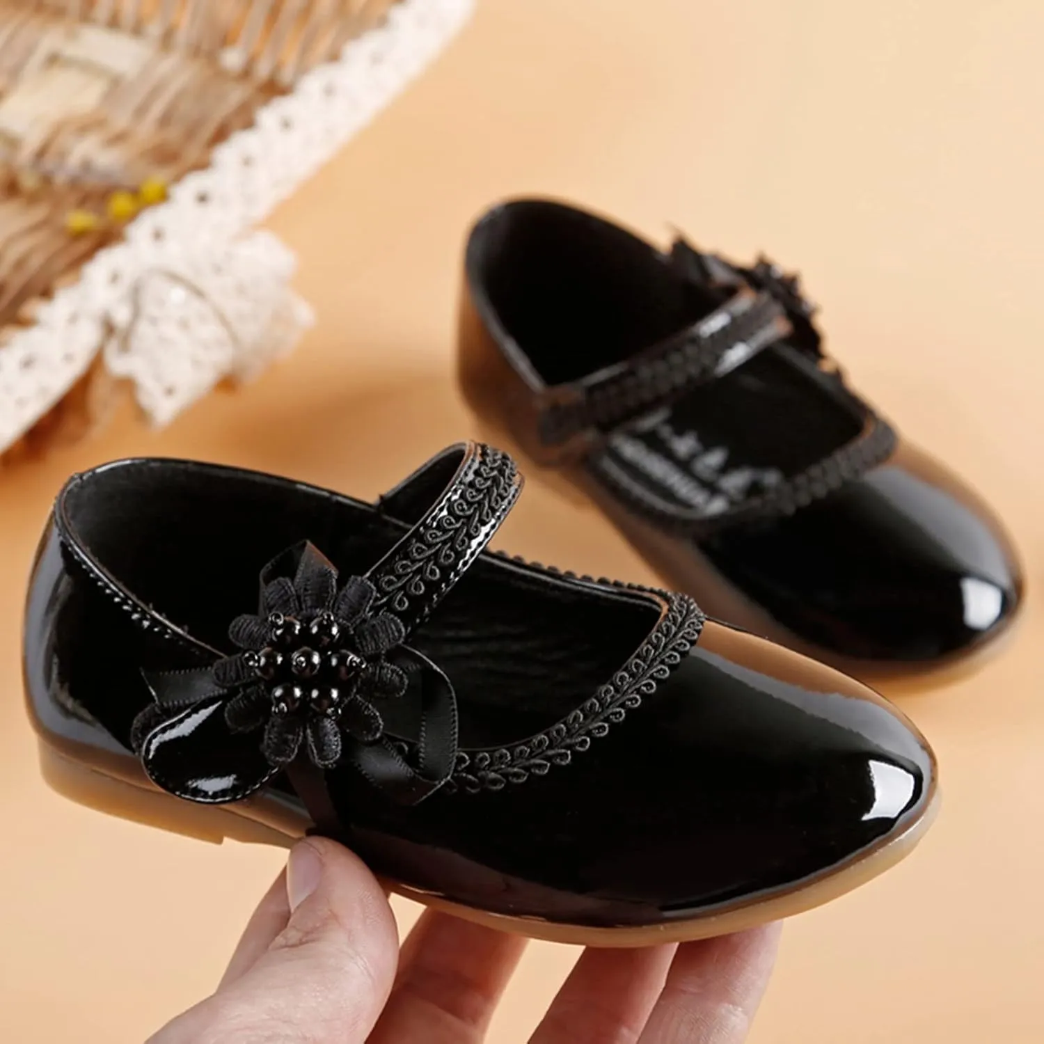 Tennis Shoes for Girls Shoes Small Leather Shoes Single Shoes Children Dance Shoes Girls Girls Shoes New