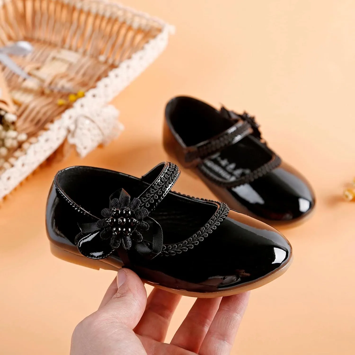 Tennis Shoes for Girls Shoes Small Leather Shoes Single Shoes Children Dance Shoes Girls Girls Shoes New