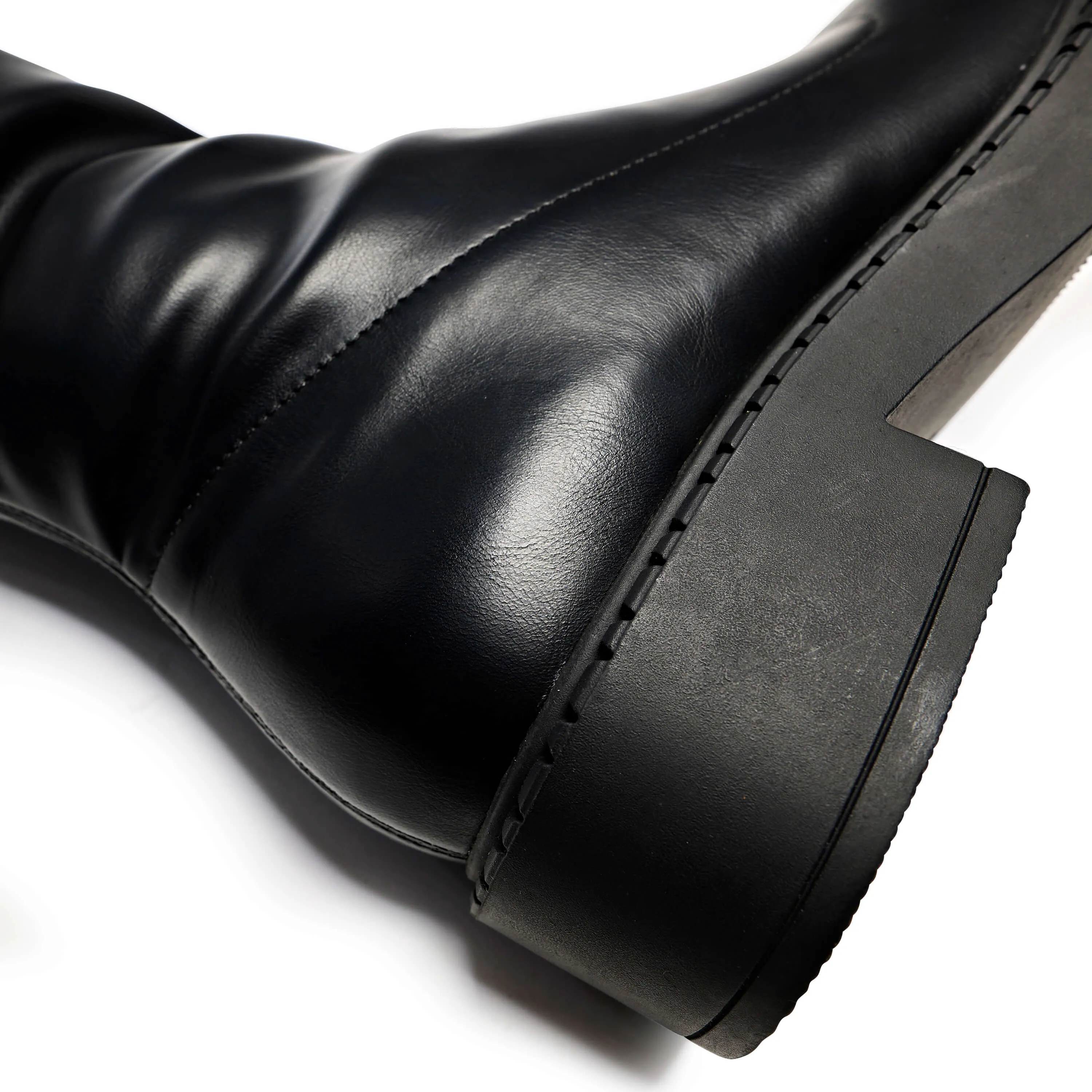 Stylish Commander Plus Size Thigh High Boots