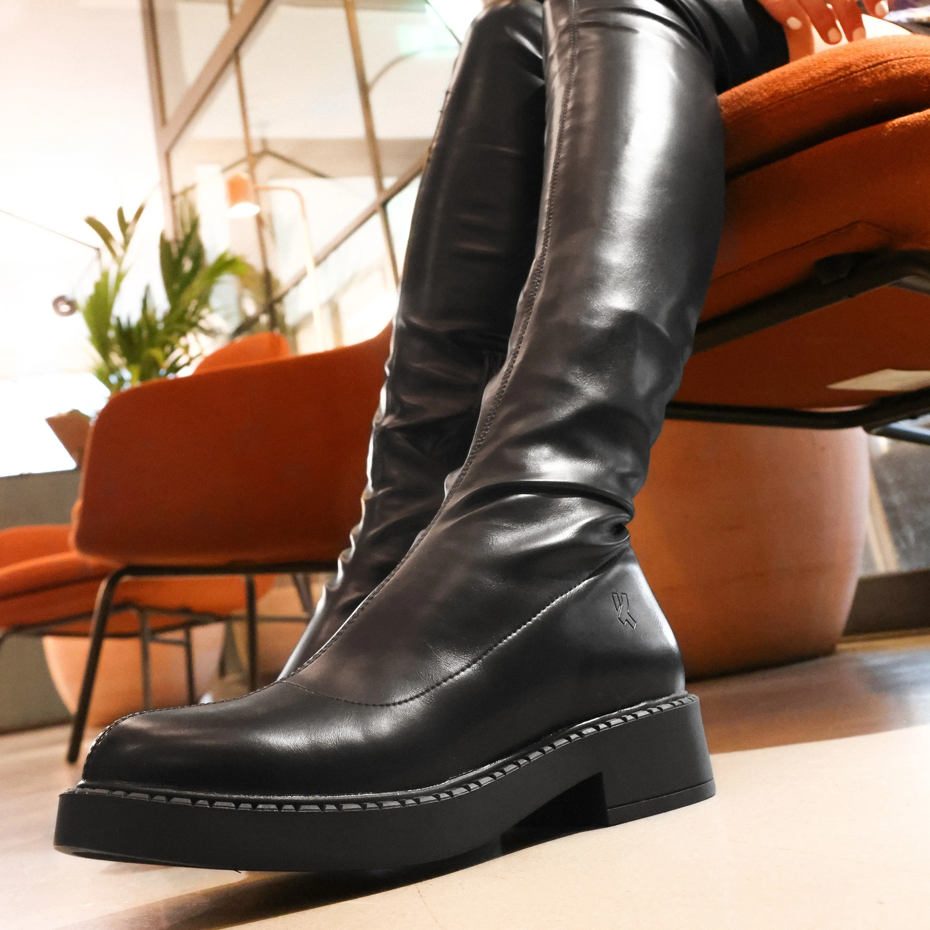 Stylish Commander Plus Size Thigh High Boots