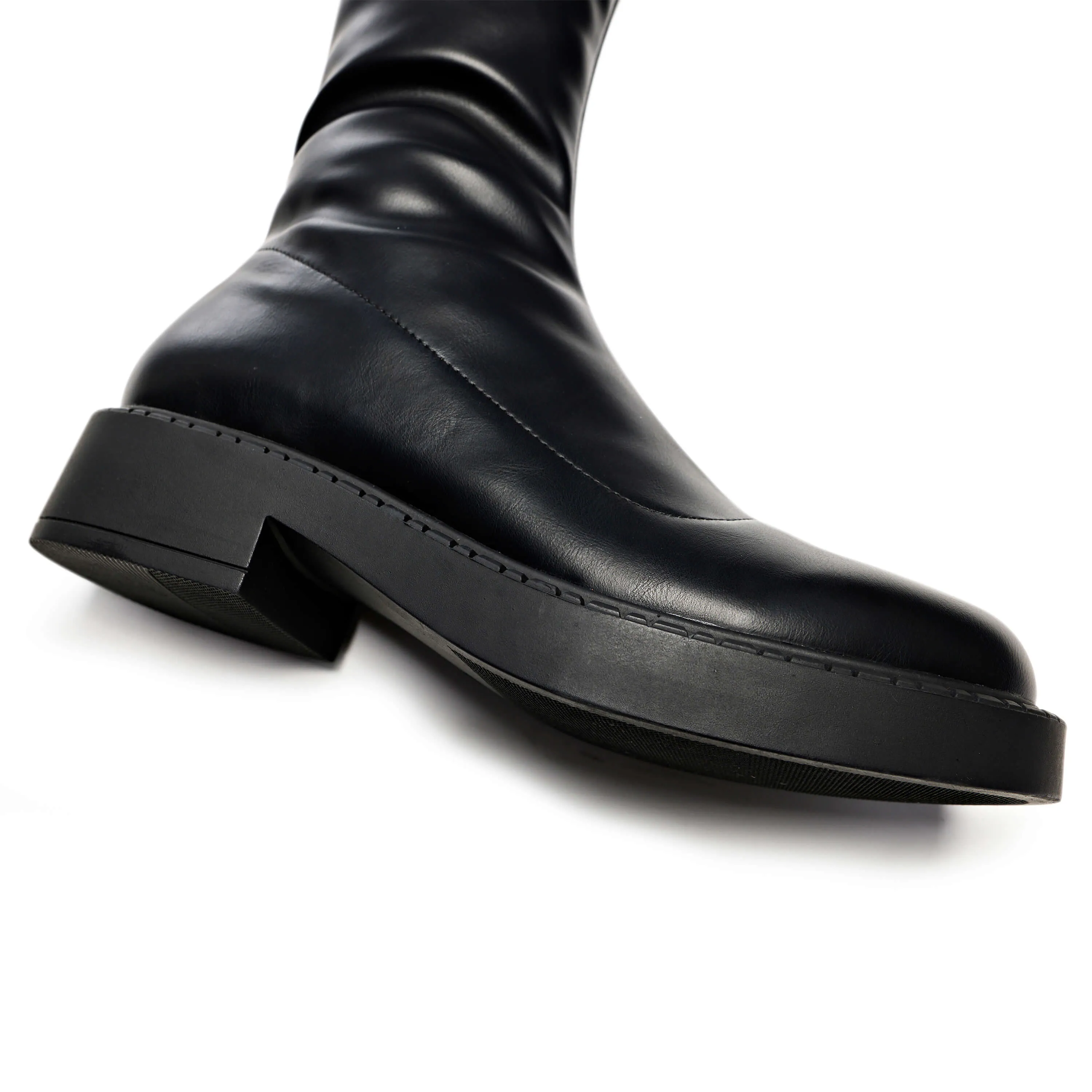 Stylish Commander Plus Size Thigh High Boots