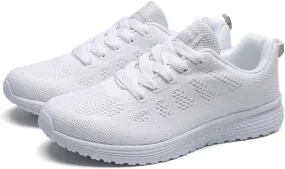 Women’s Supportive Running Shoe Fashion Women's Running Shoes Mesh Flat Shoes Casual Straps Sneaker